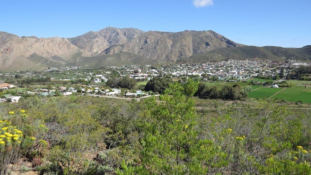 Great views towards Montagu  in the Norh West