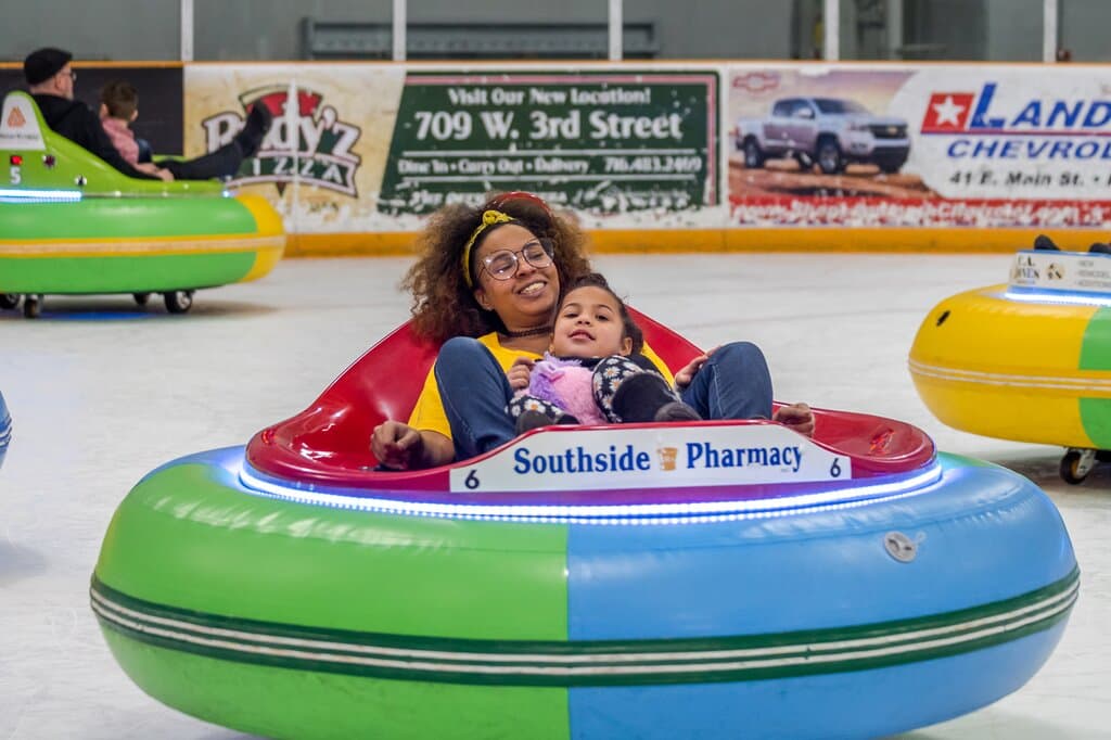 Only 13 facilities in the United States have Ice Bumper Cars and Northwest Arena is one of them! Available during select hours or party rentals.