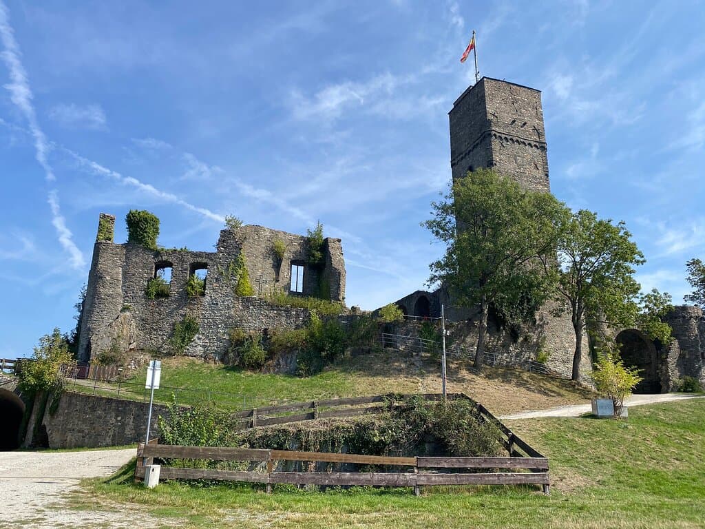 Königstein Fortress Ruins Frankfurt