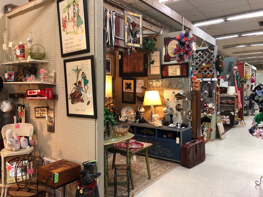 Interior of building