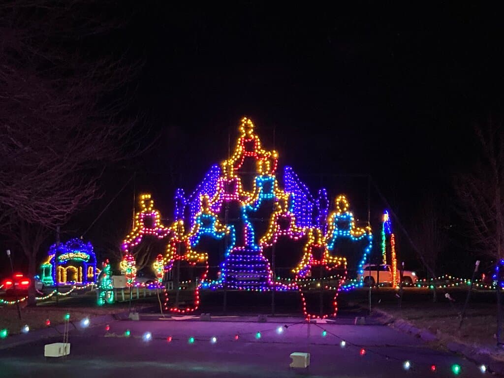 Magic of lights drive thru