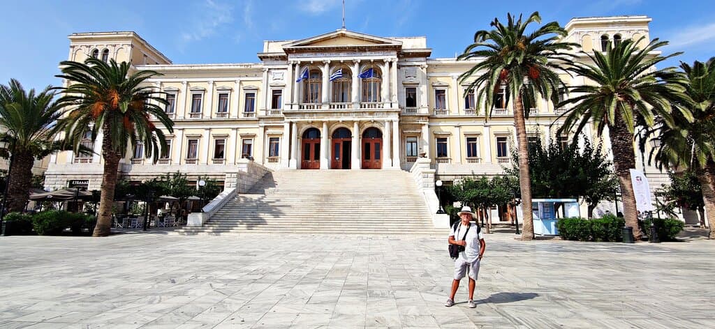 Vista general de la plaza