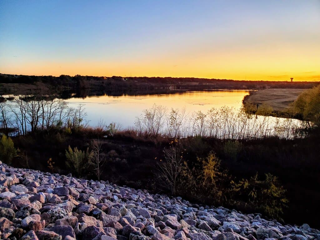 Brushy Creek Lake Park, Cedar Park, TX, US: Egrets