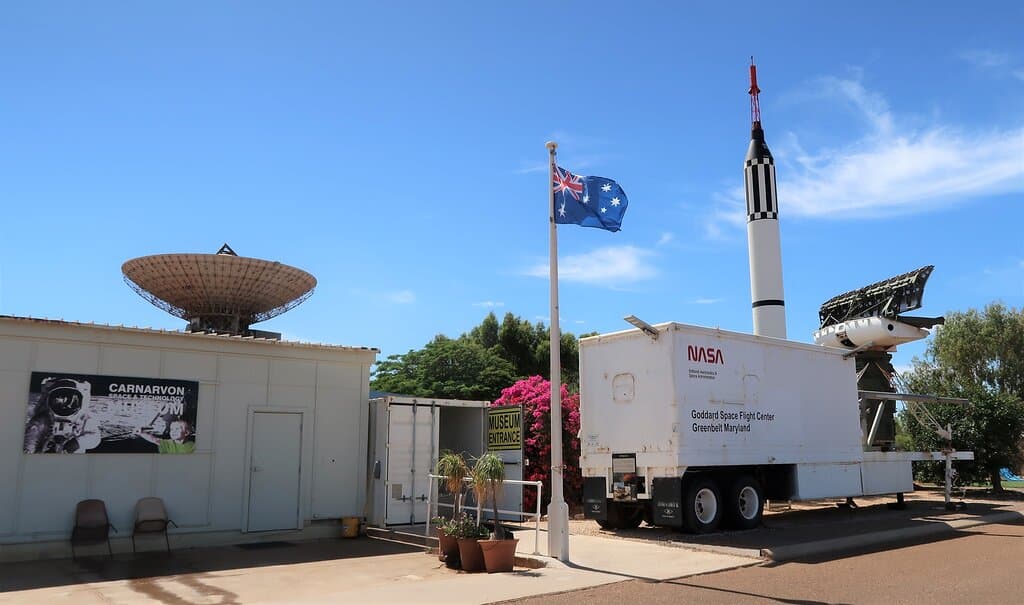 Entrance to the Space & Technology Museum