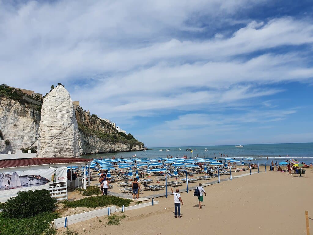 big wide beach