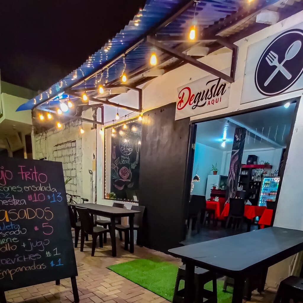 Vista exterior del restaurante