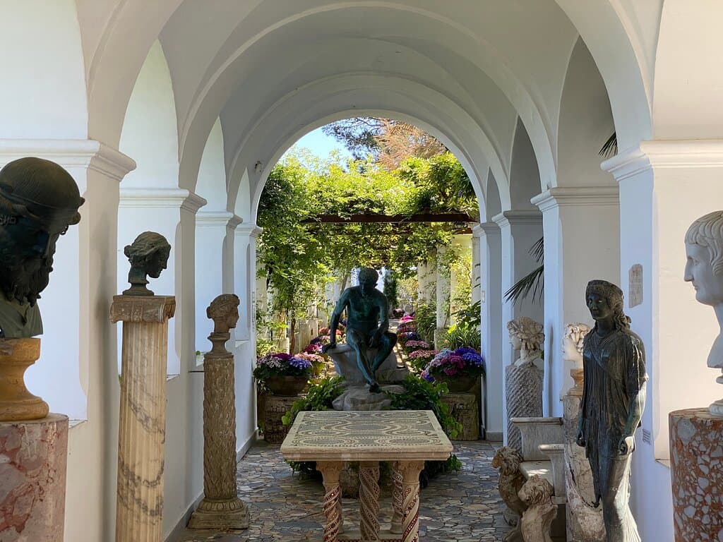 Villa San Michele - Loggia delle Sculture