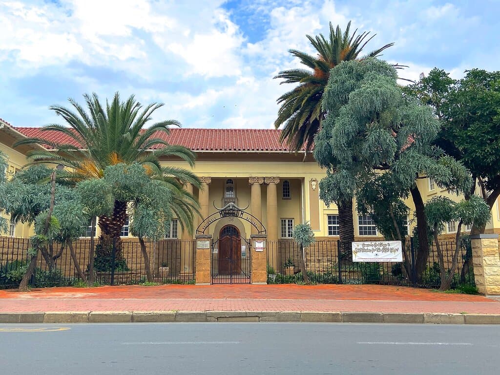 Front entrance