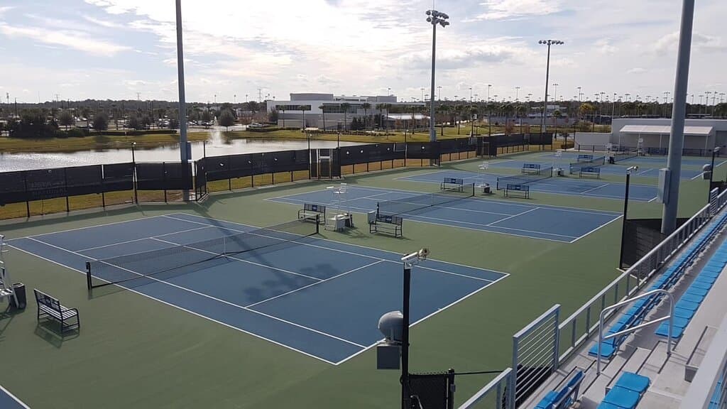 One overview of part of the campus