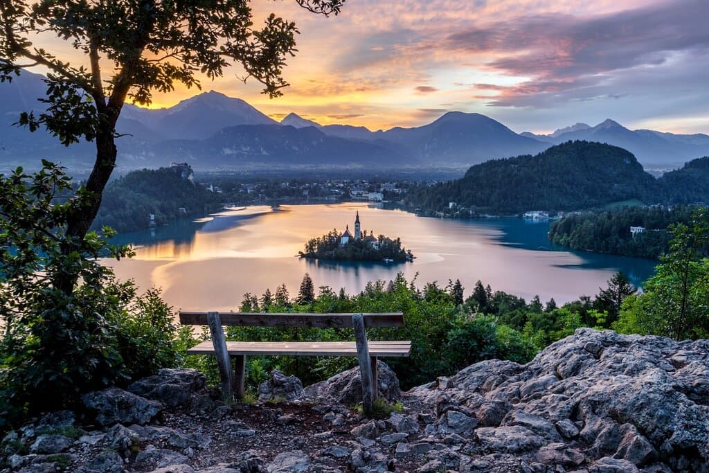 A view from Ojstrica hill in summer.

Photo: Jošt Gantar, www.bled.si