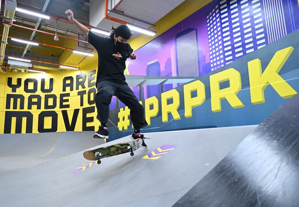 The ONLY indoor skate park in Singapore