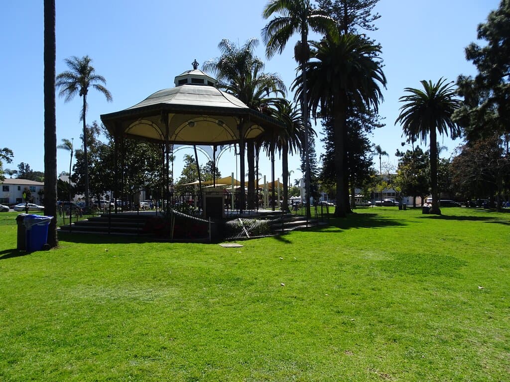 What would a community park be without a gazebo?