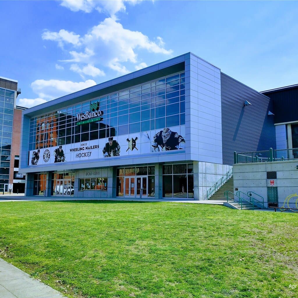 Arena is by Ohio River