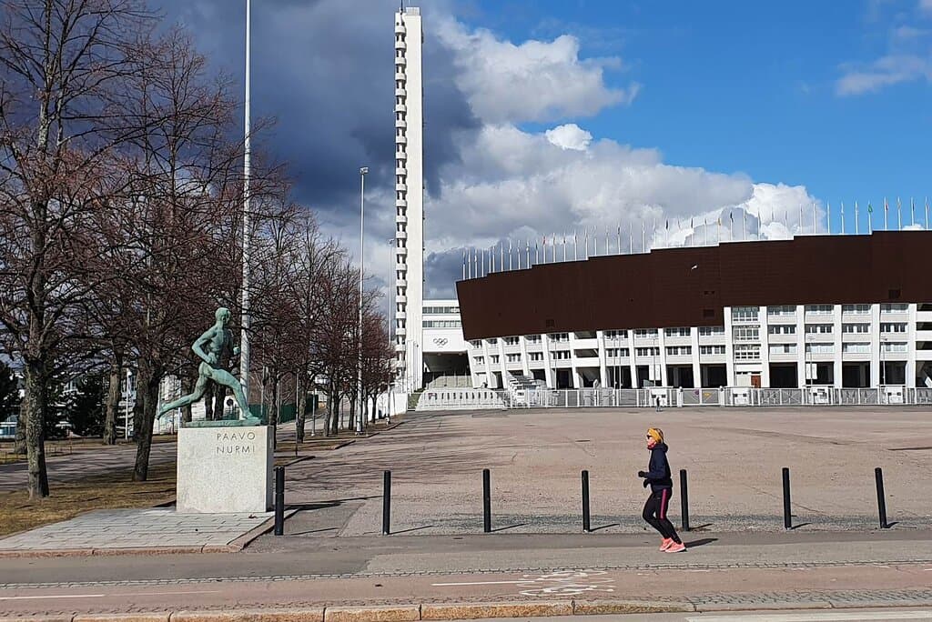 Paavo Nurmi and Olympic Stadium
