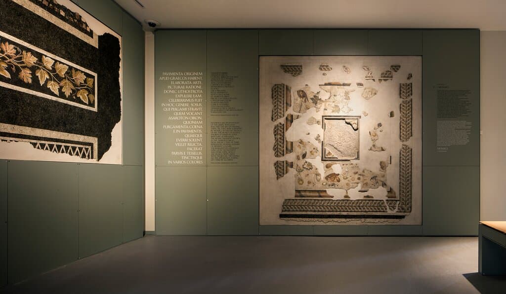 i mosaici del museo