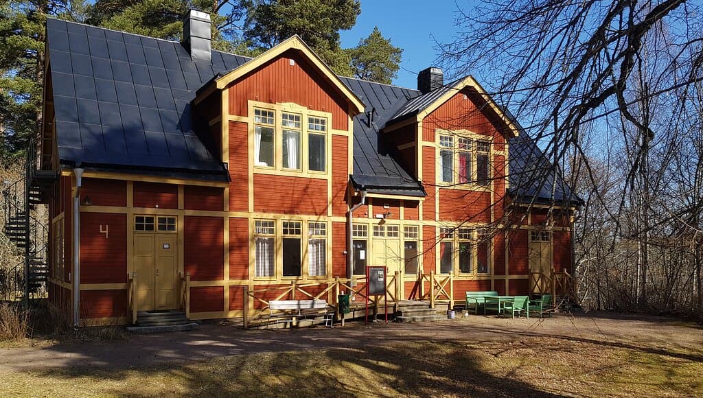 Laxön, underofficersvilla och numera vandrarhem