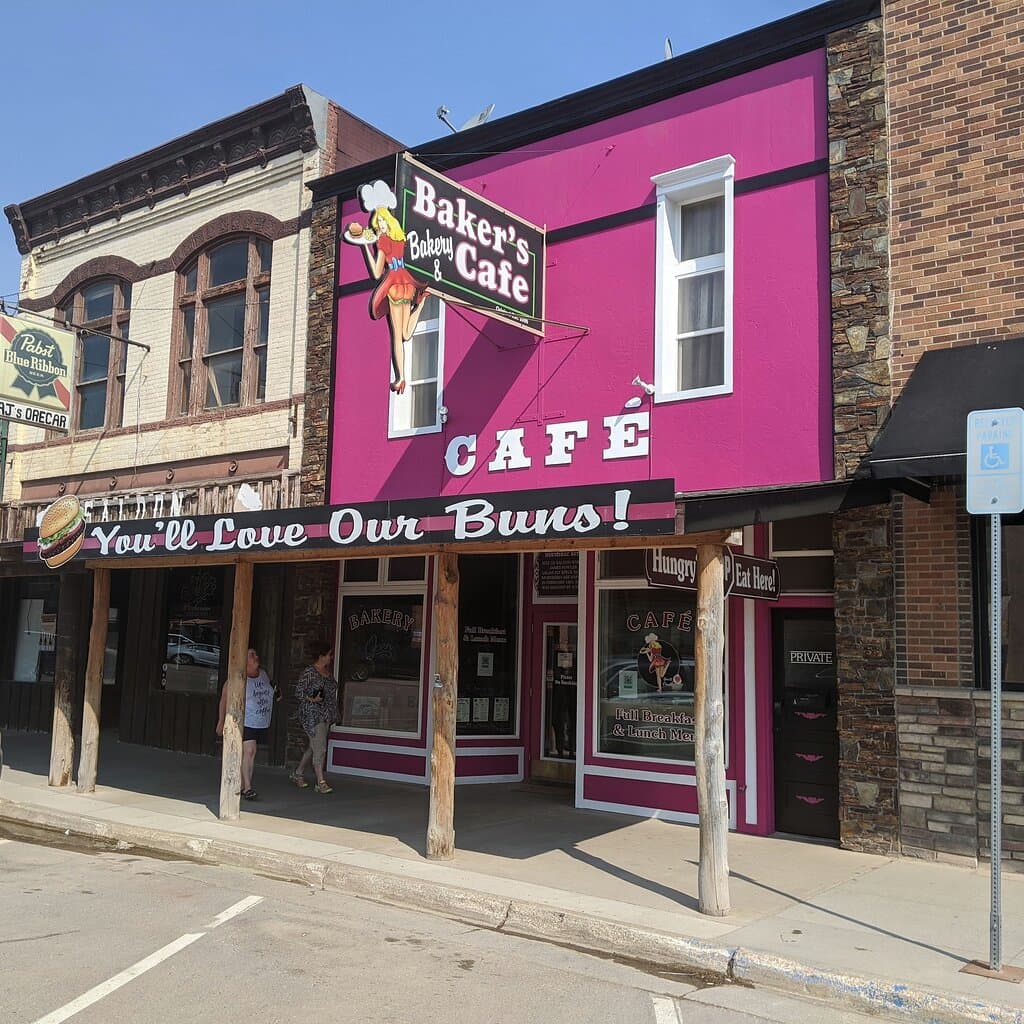 Baker's Bakery downtown Custer