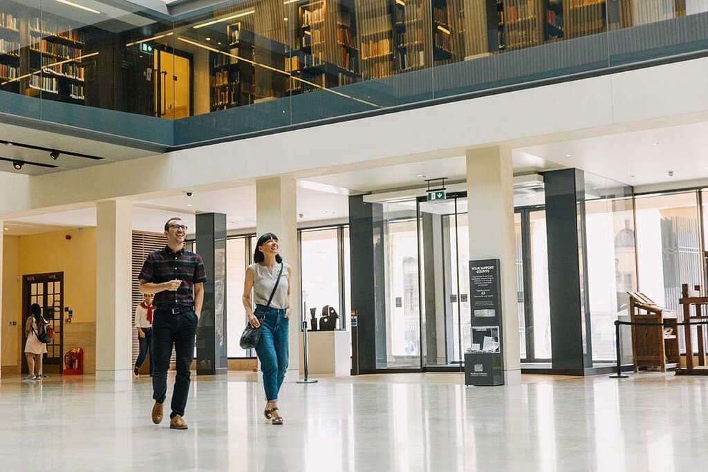 The Weston Library offers free exhibitions, displays, a café, a gift shop and more. 