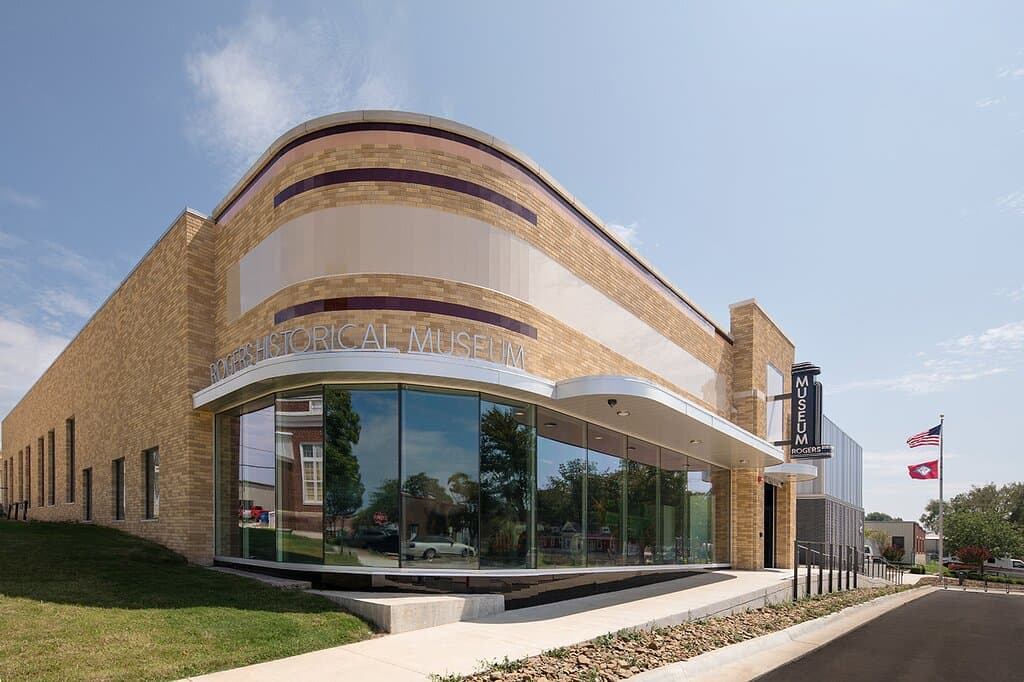 The Hailey Building is the new location of the Rogers Historical Museum.