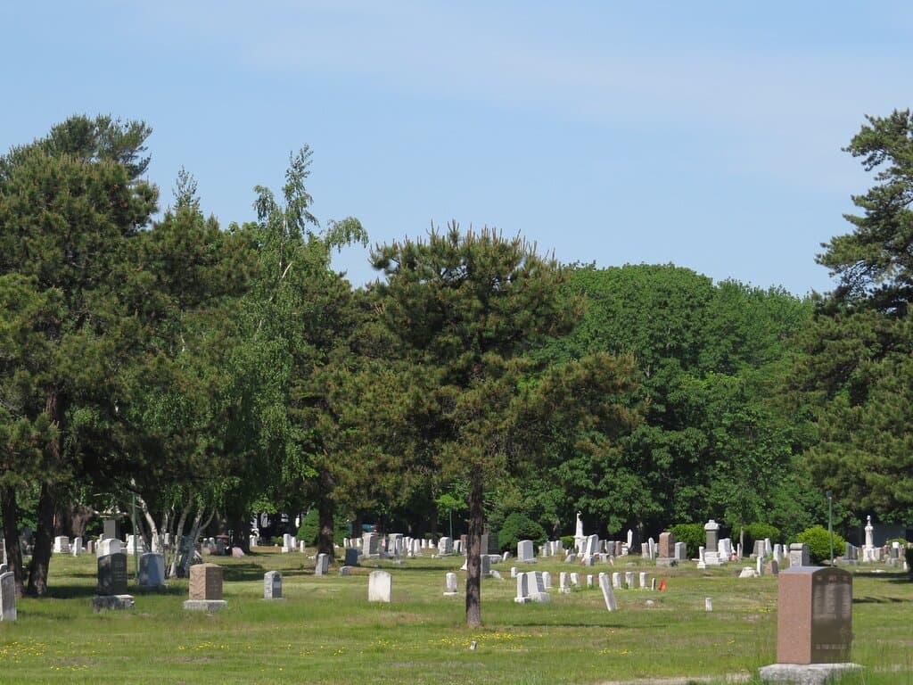 Forest City Cemetery is in South Portland, Maine.