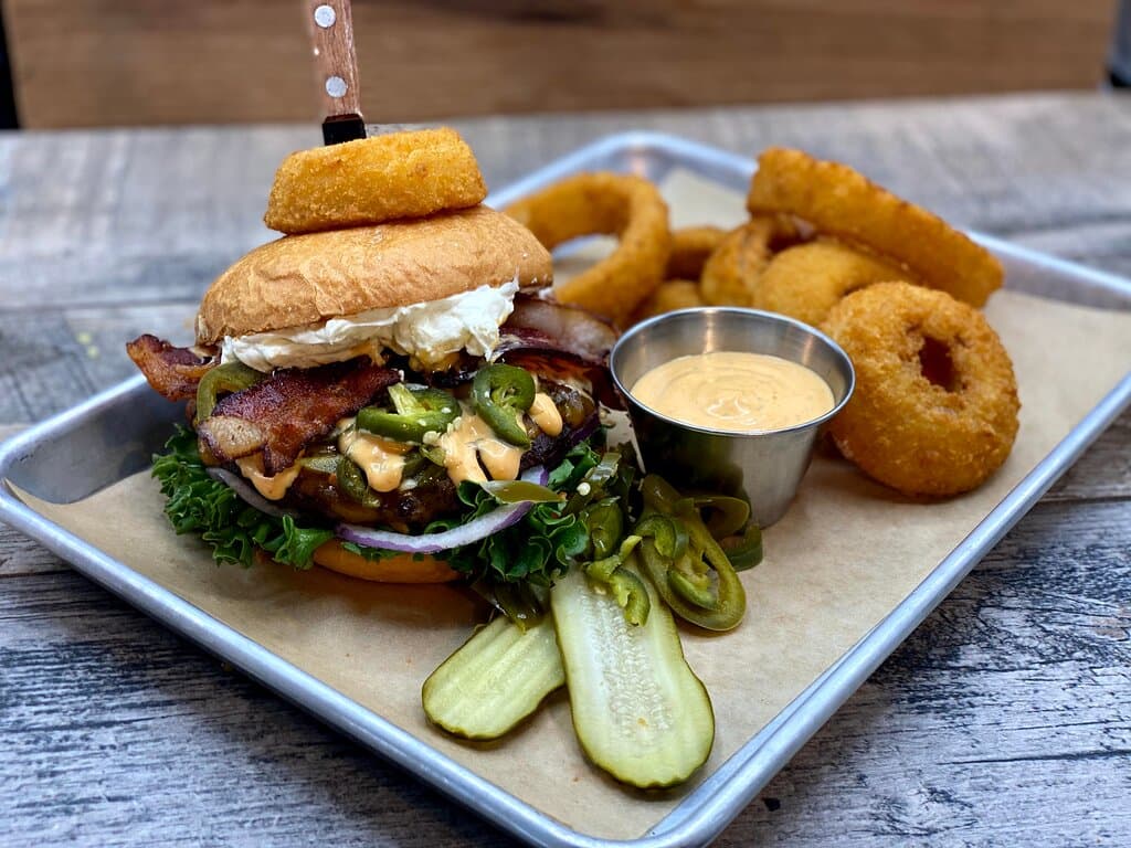 JALAPENO POPPER BURGER