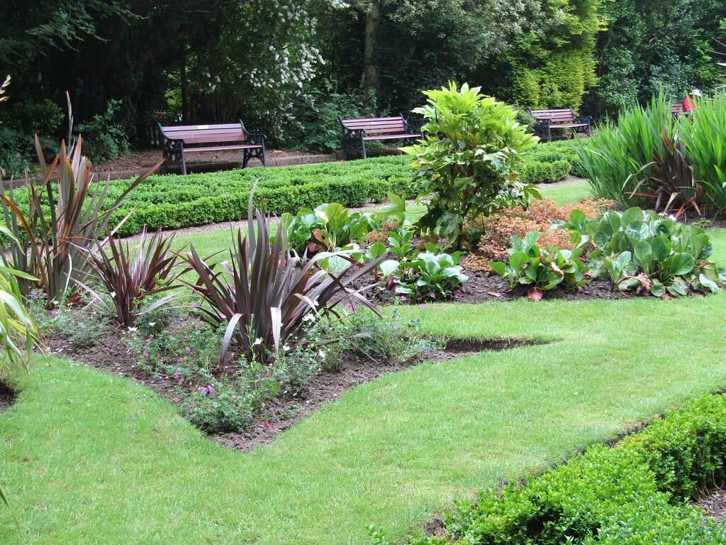 views around the gardens