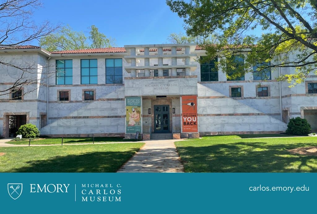 Exterior shot of the Michael C. Carlos Museum of Emory University