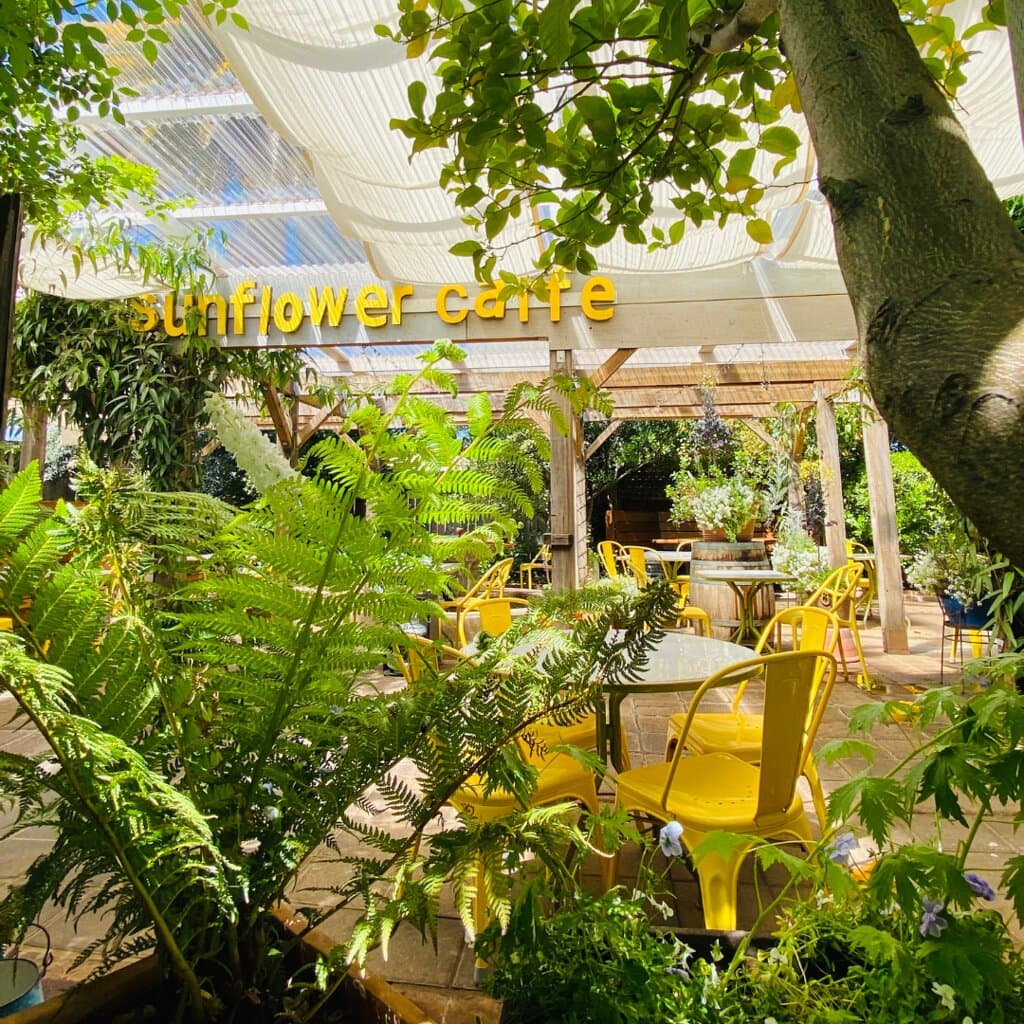 During these times, we are taking every measure to ensure the safety of our guests and team. Social distancing, staff mask required, hand sanitizer available, tables & chairs sanitized. We're operating with a limited team, thank you for your patience.
To spend time in our Garden, place your order with a cashier. For To-Go orders there's a few options: Online, Phone, or with Cashier - no need to wait in line, go right to the front left hand side and request to place a To-Go order. Our hours are