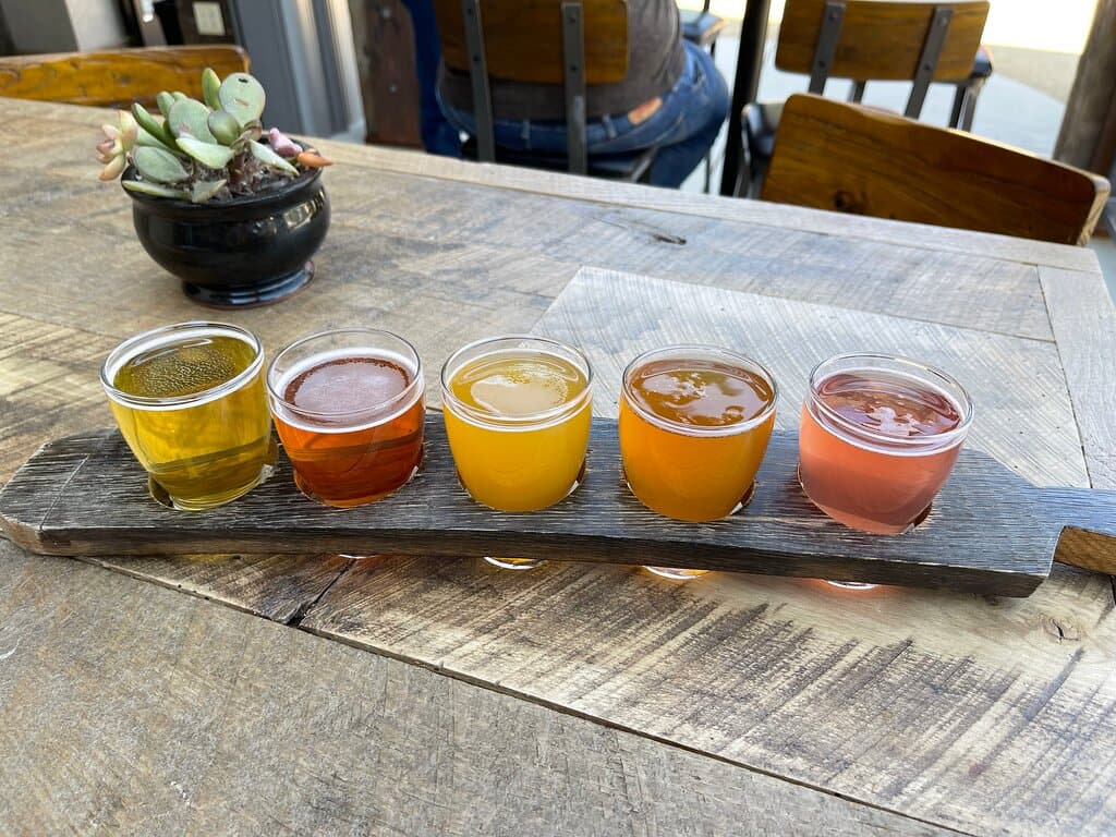 Beer flight