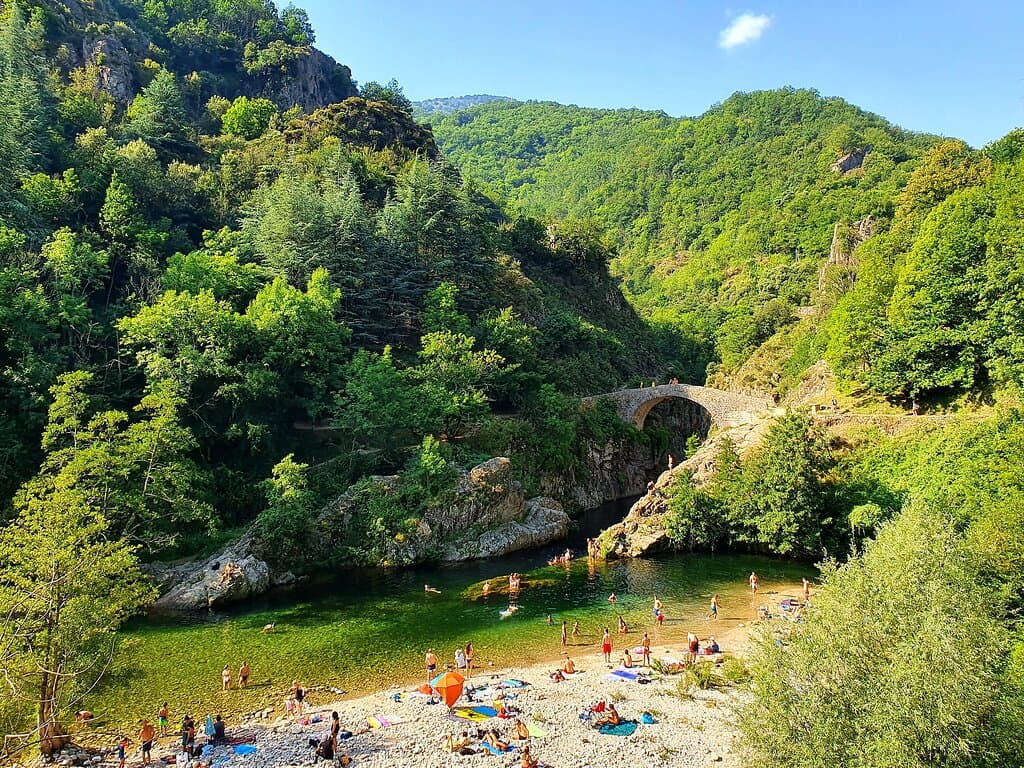Pont du Diable Monistrol-d'Allier