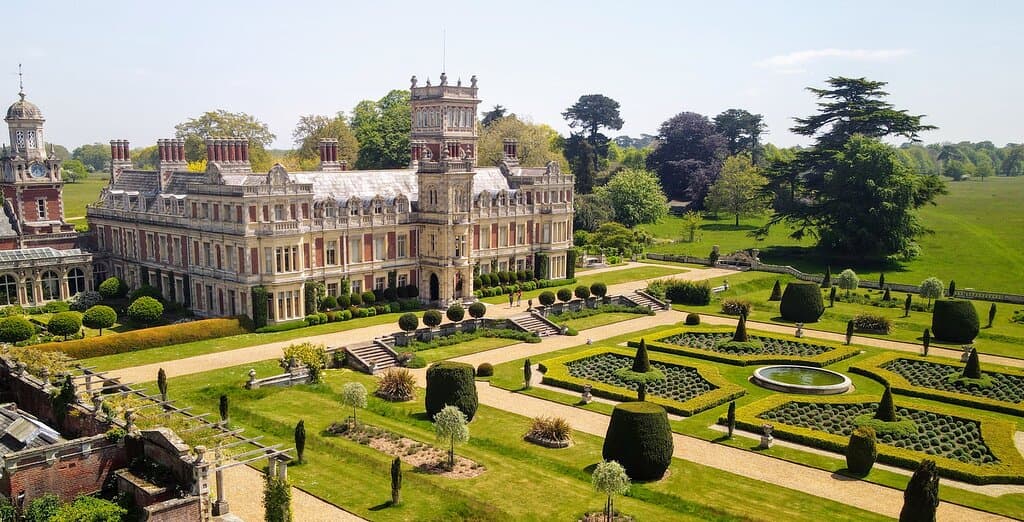 the grandour of Somerleyton Hall