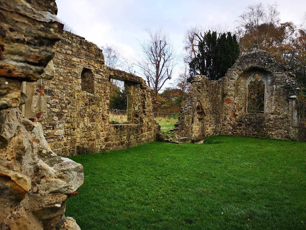 Old Church ruin, peaceful and fascinating.