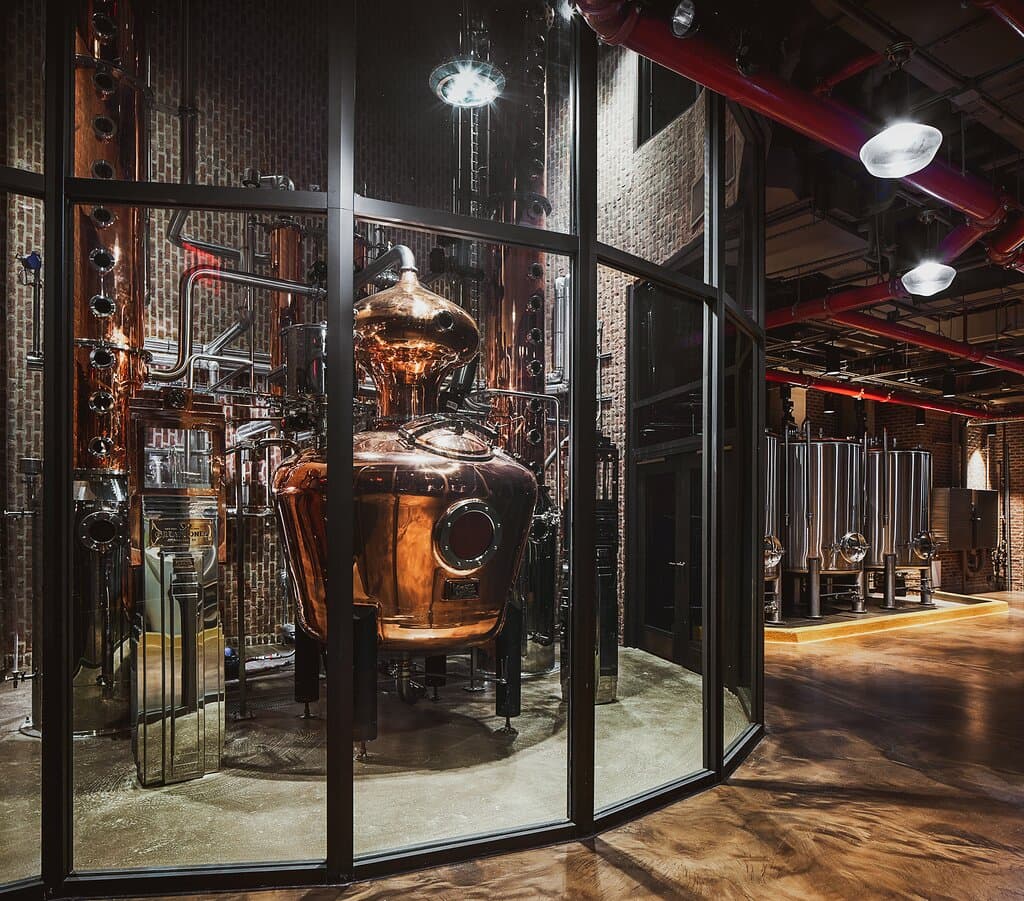 Our Vendome Pot and Column Stills - the first whiskey distillery in Manhattan since prohibition! 