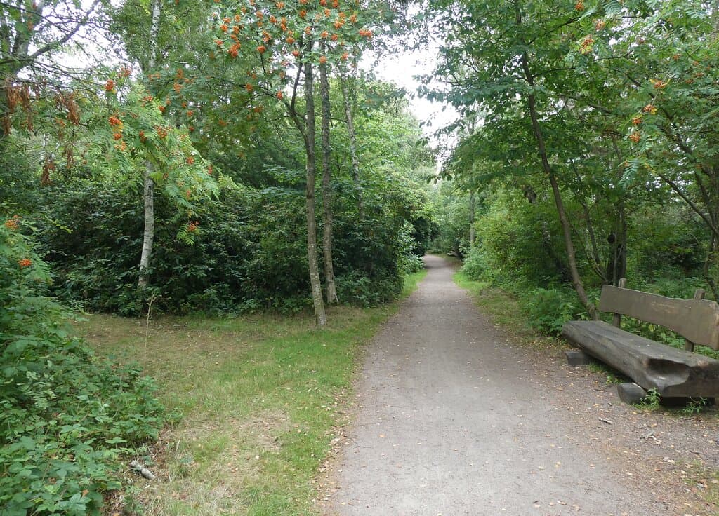 Prins Bertils Stig i Tjuvahålan, Tylösand utanför Halmstad