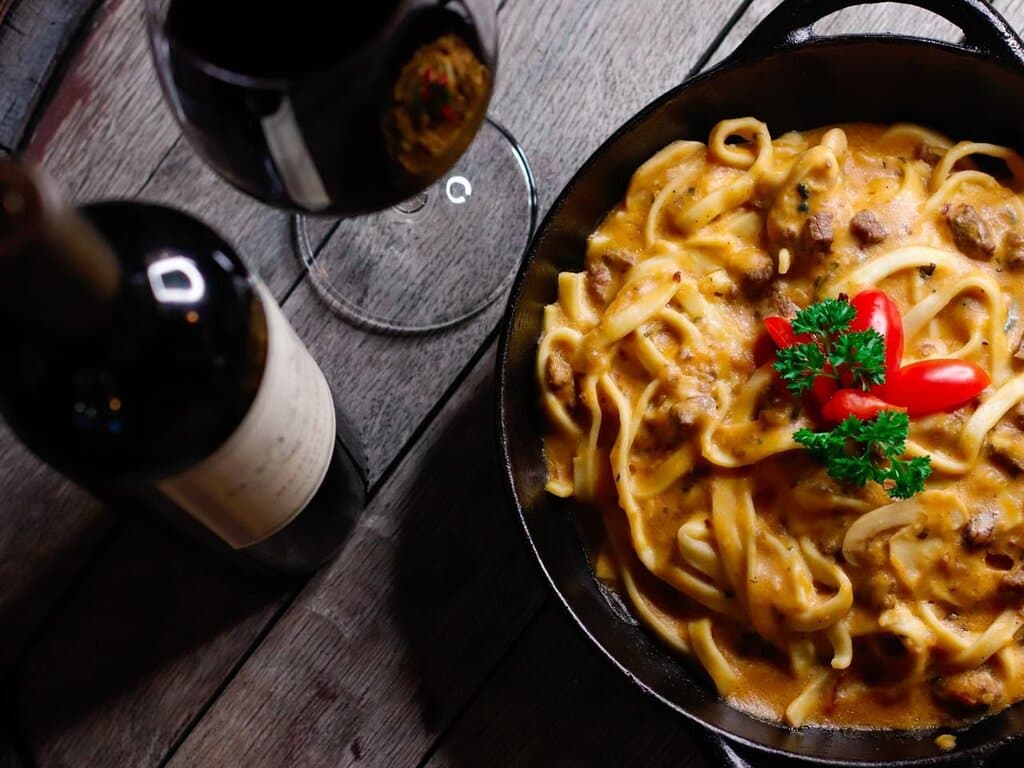 Fettucine ao capo du mont!