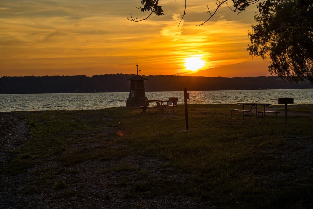 Sunset at Long Point