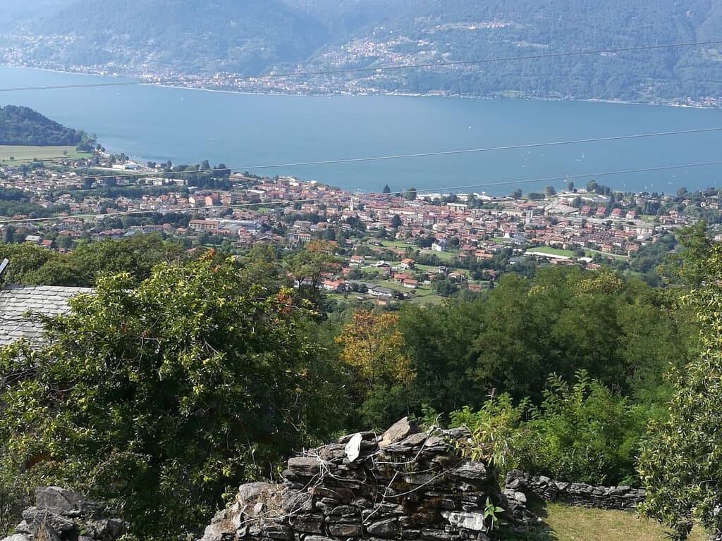 Blick auf Colico