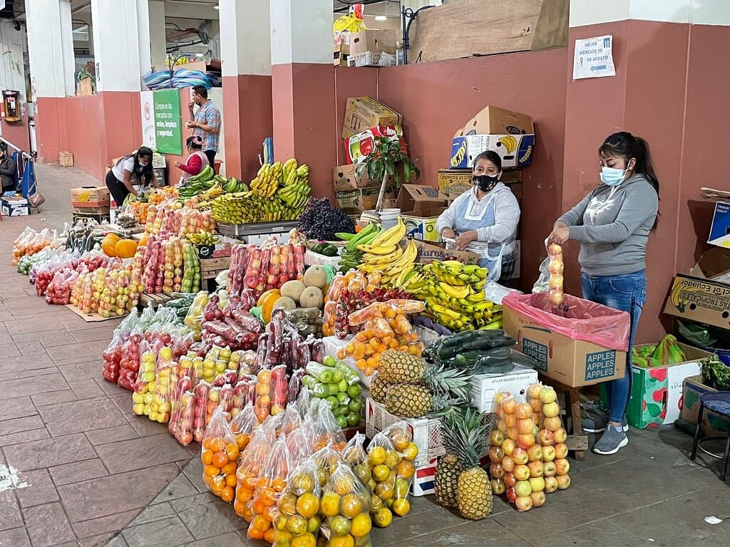 Mercado 10 de Agosto Cuenca