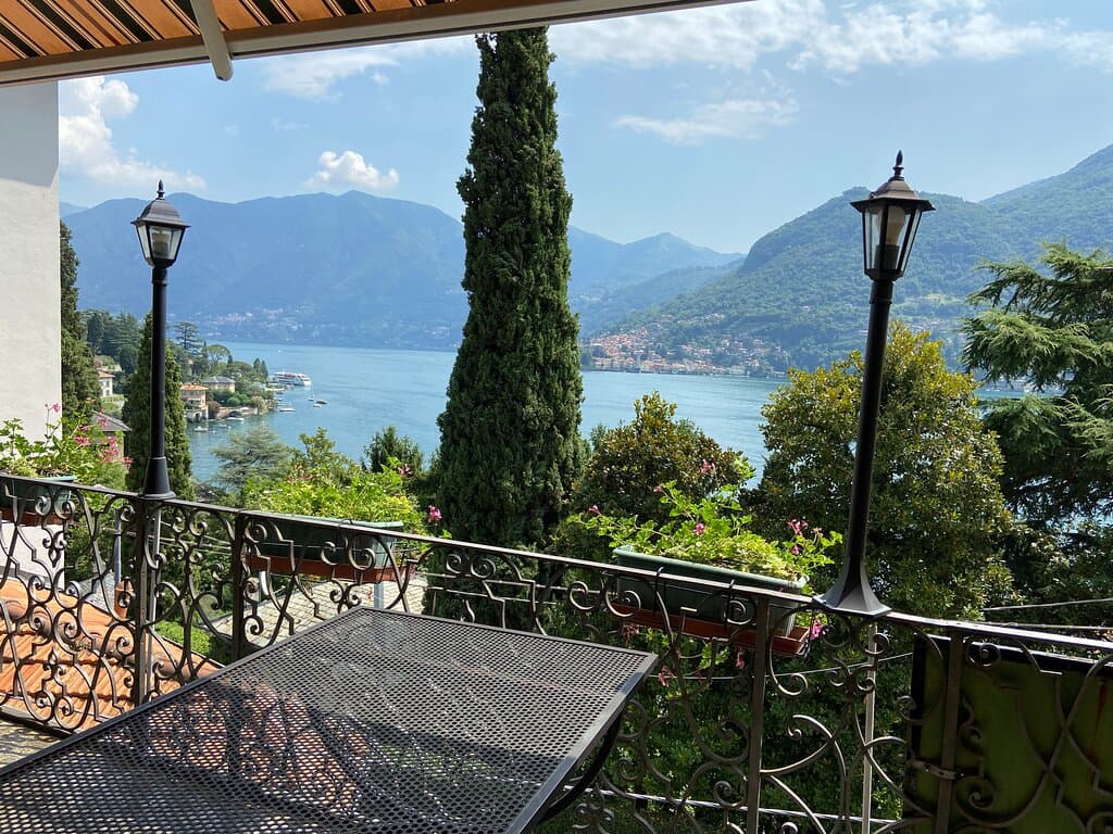 vista dal balcone 