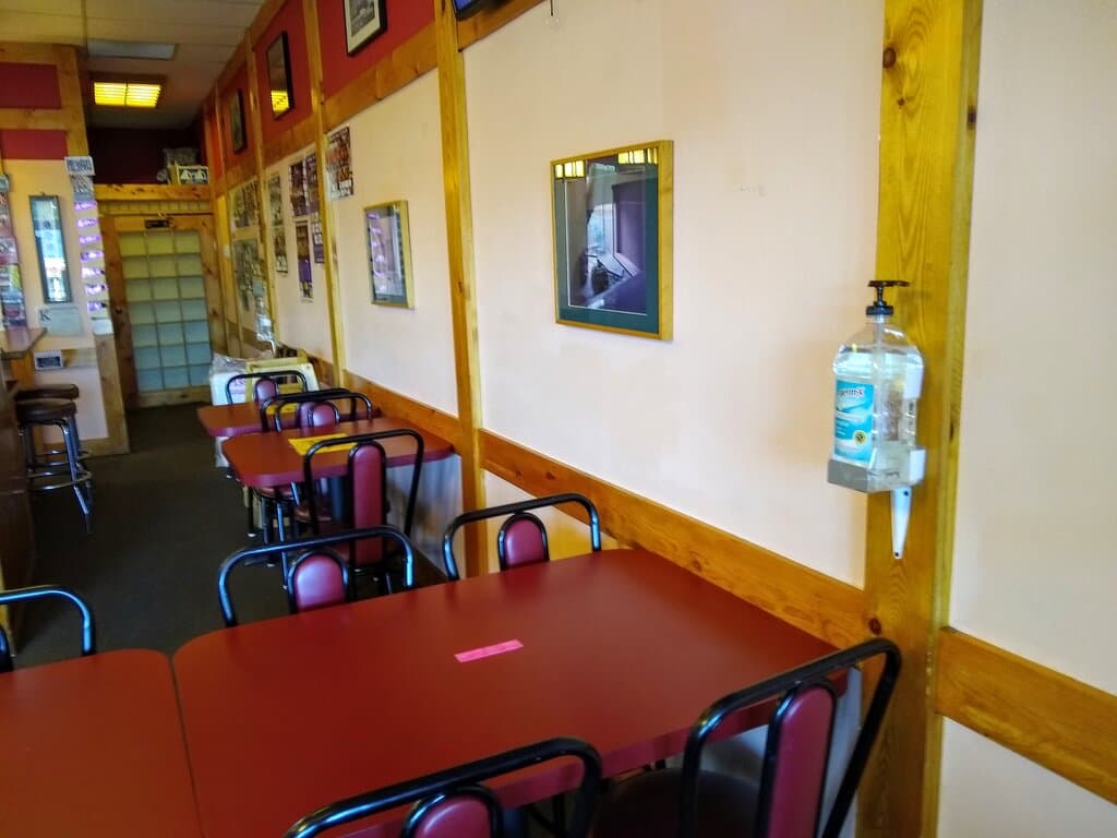Dining room at Miako Teriyaki in Mukilteo, WA