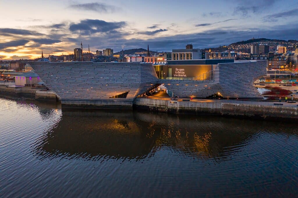 V&A Dundee from the River Tay - 	Frame Focus Capture Photography