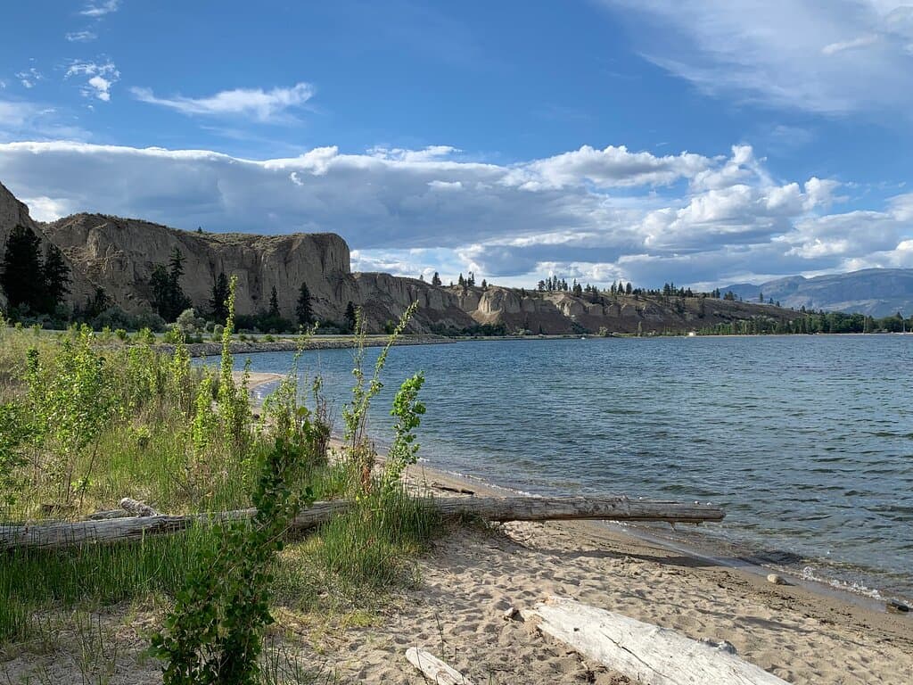 Enjoying the views at Kickininee Provincial Park