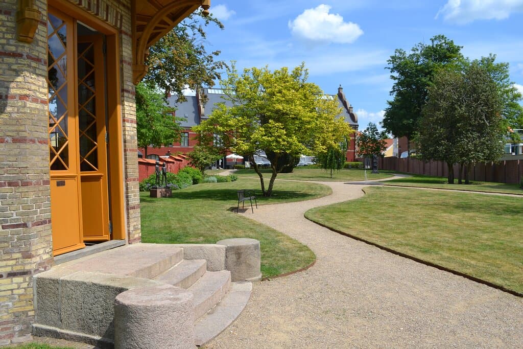 The Museum Garden is open to the public
