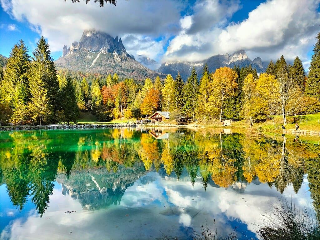 Villa Welsperg and Lake Welsperg