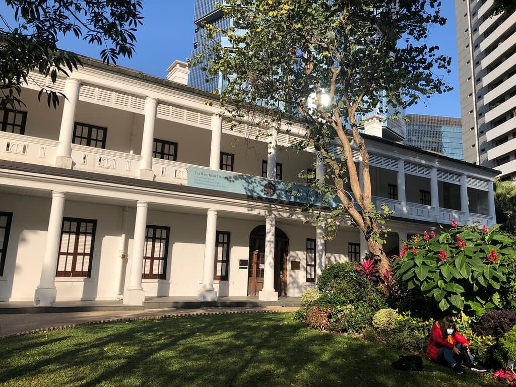 #1 Stop on the Central Heritage Trail Route B. Flagstaff House is the oldest colonial building still standing in Hong Kong. Built in 1846, it is located just inside Hong Kong Park and houses the Museum of Tea.