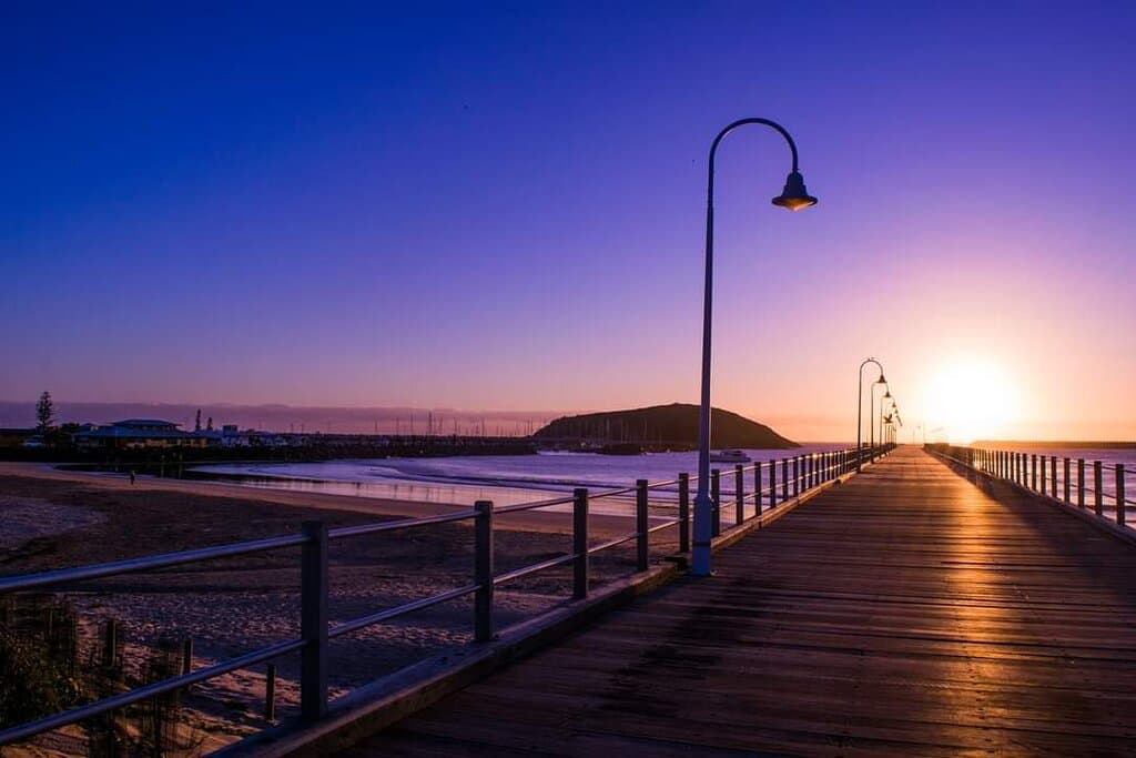 Coffs Harbour Jetty at dawn