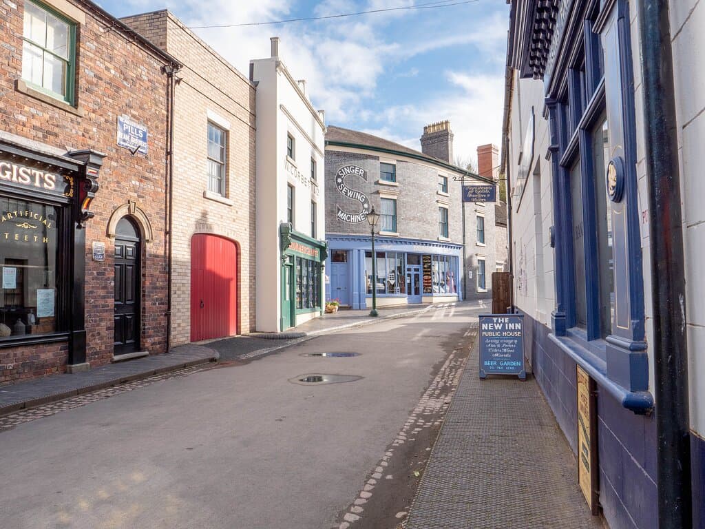 Canal Street At Blists Hill Victorian Town