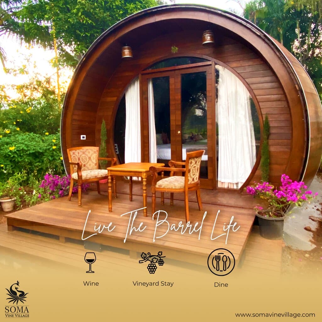 Live the Barrel Life!

Wine , Dine, Luxurious Vineyard Stay and much more...