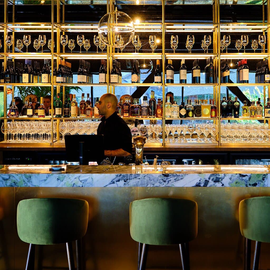 Glamour and cocktails