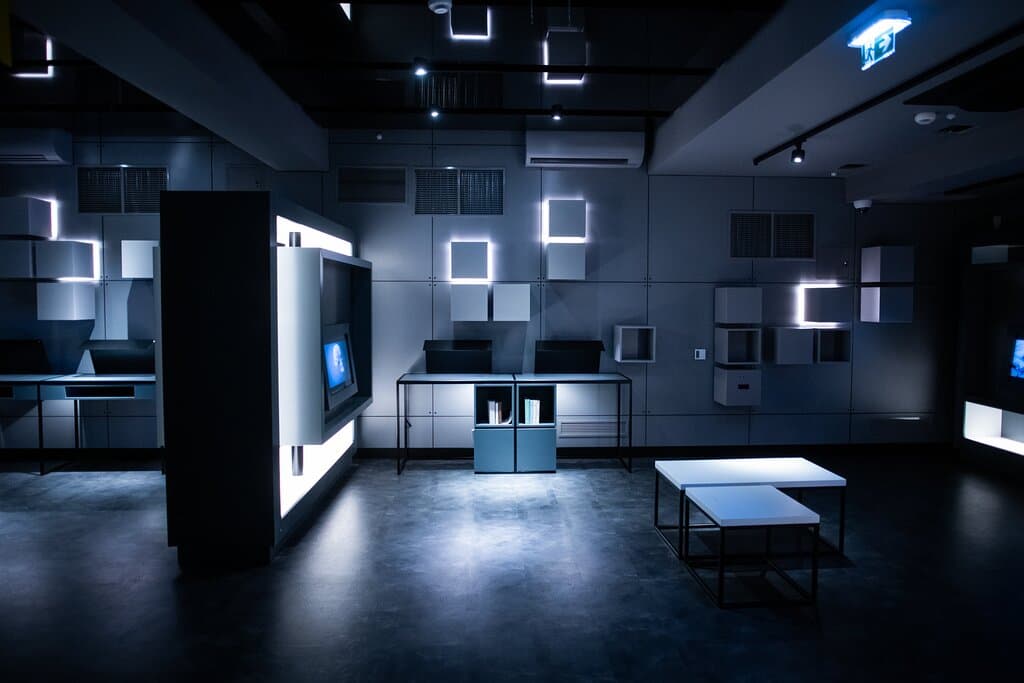 View of the exhibition.